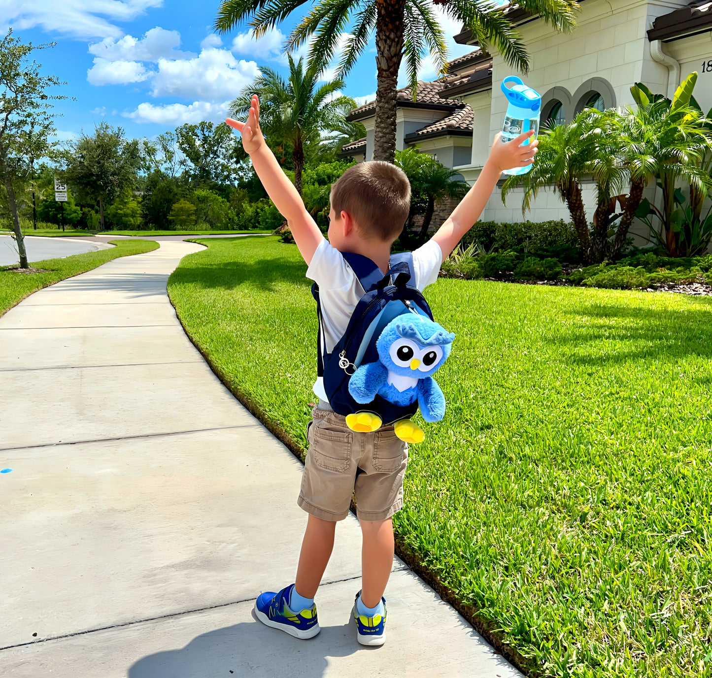 Blue Owl Mini Backpack